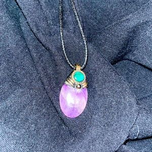 Amethyst necklace